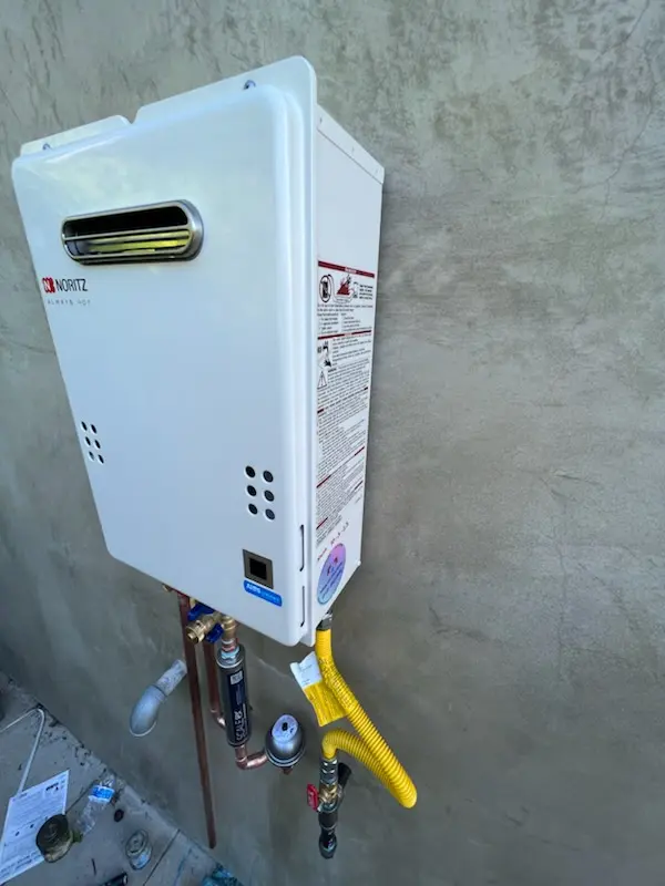 Tankless water heater installation for Lawrence homes